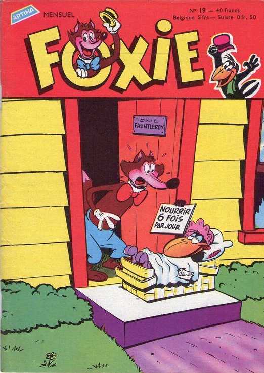 Scan de la Couverture Foxie n 19